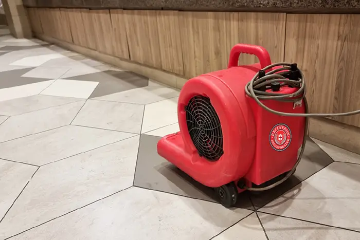 Air Mover Dry Out Services